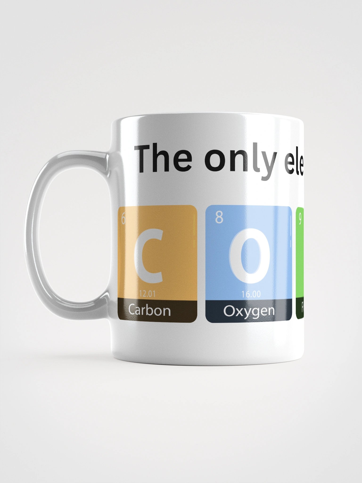 Elemental Coffee" Mug – Periodic Table Inspired Funny Science Gift product image (17)