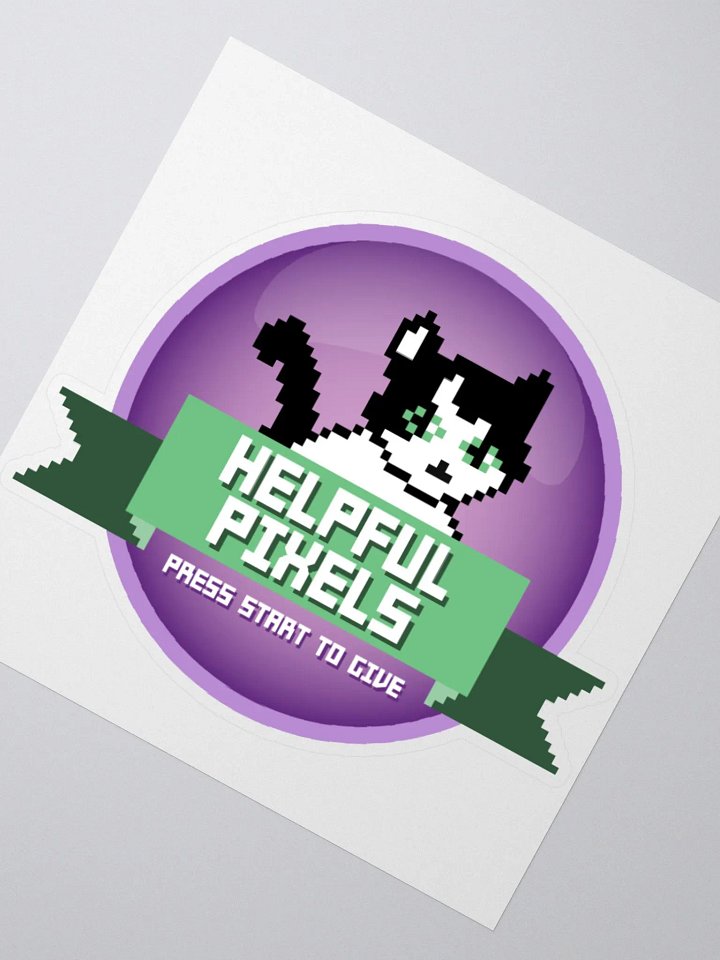 Helpful Pixels Sticker product image (2)