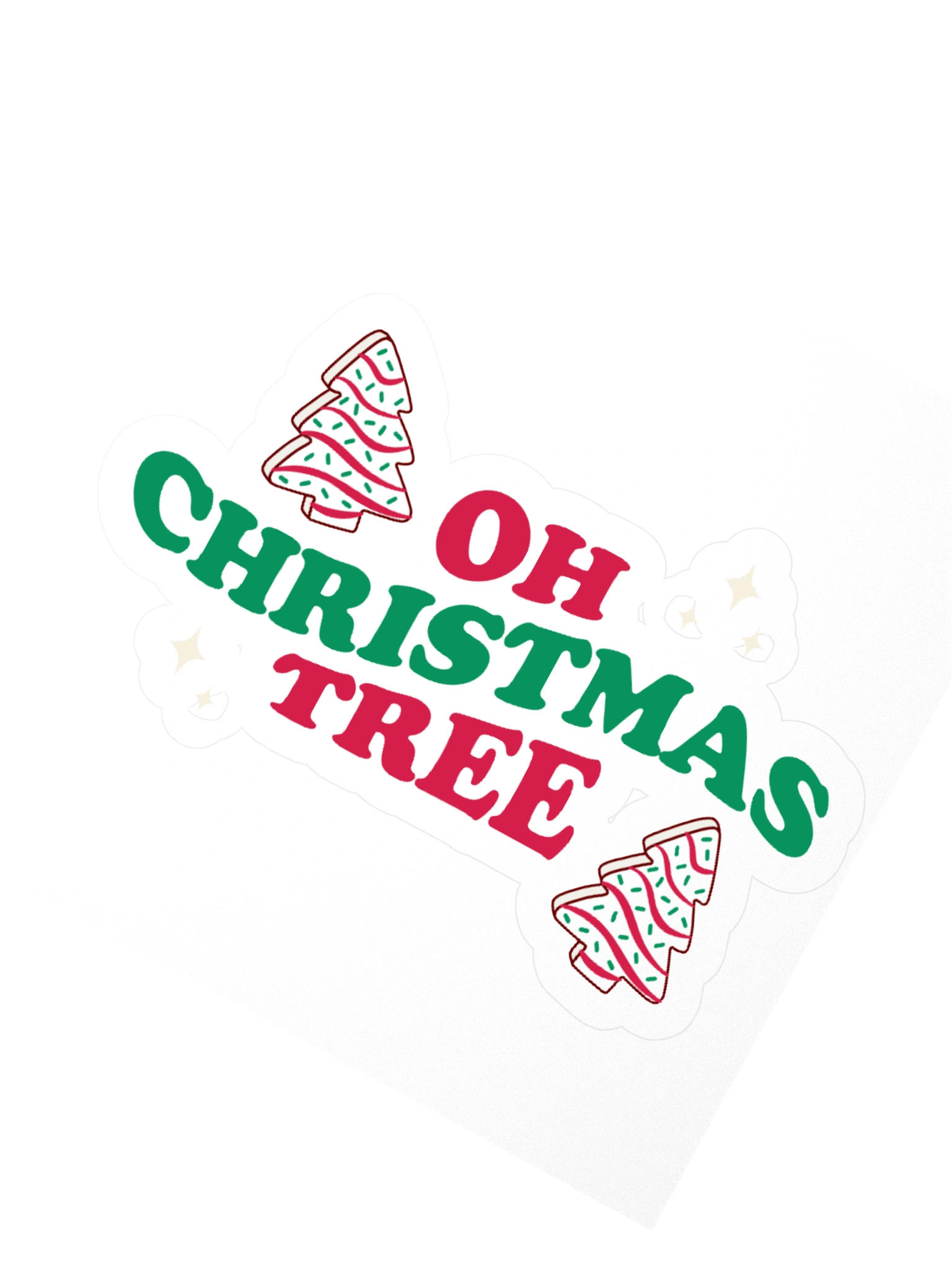 Oh Christmas Tree Sticker product image (2)
