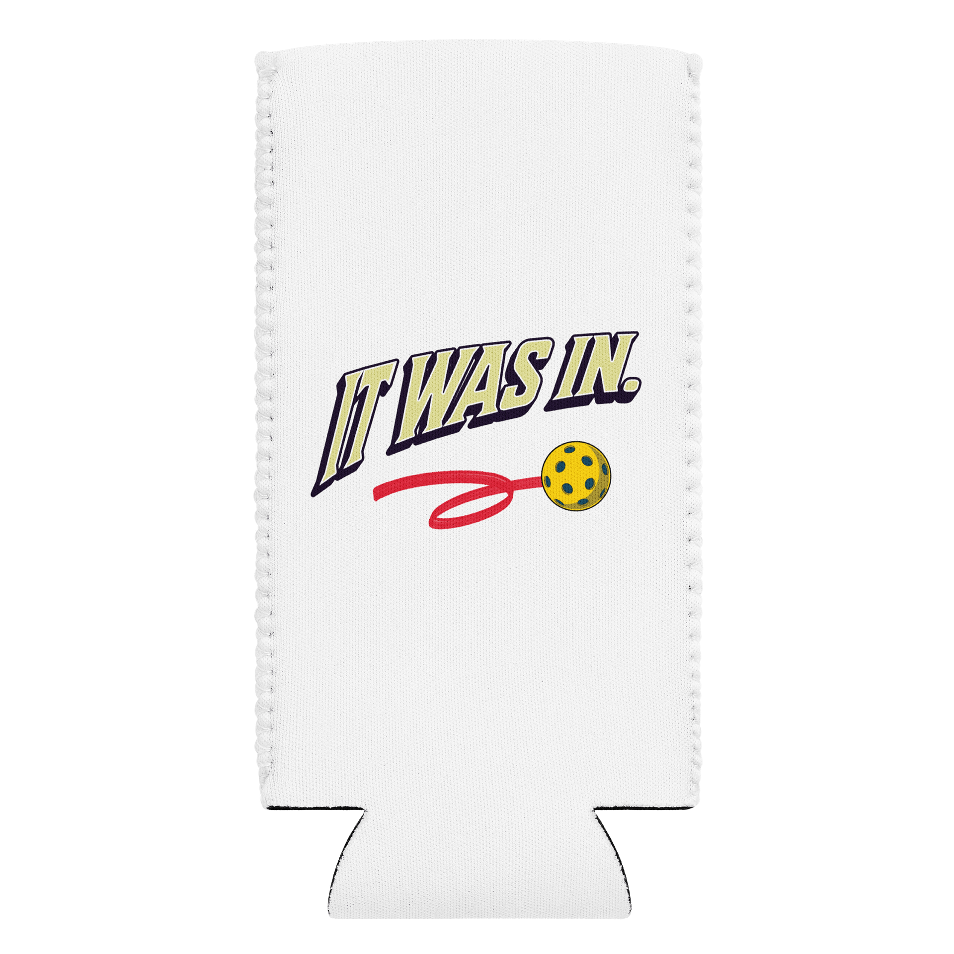 It Was In Pickleball Retro Motion Can Cooler product image (1)