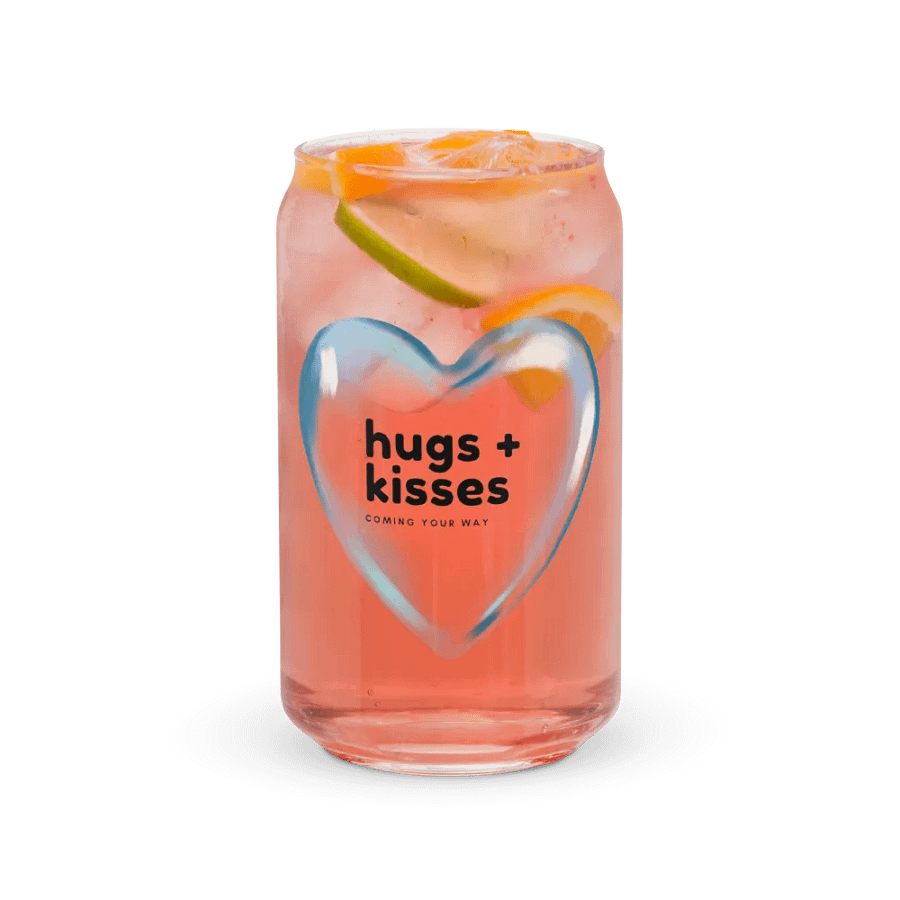 Hugs And Kiss Can-Shaped Glass product image (6)