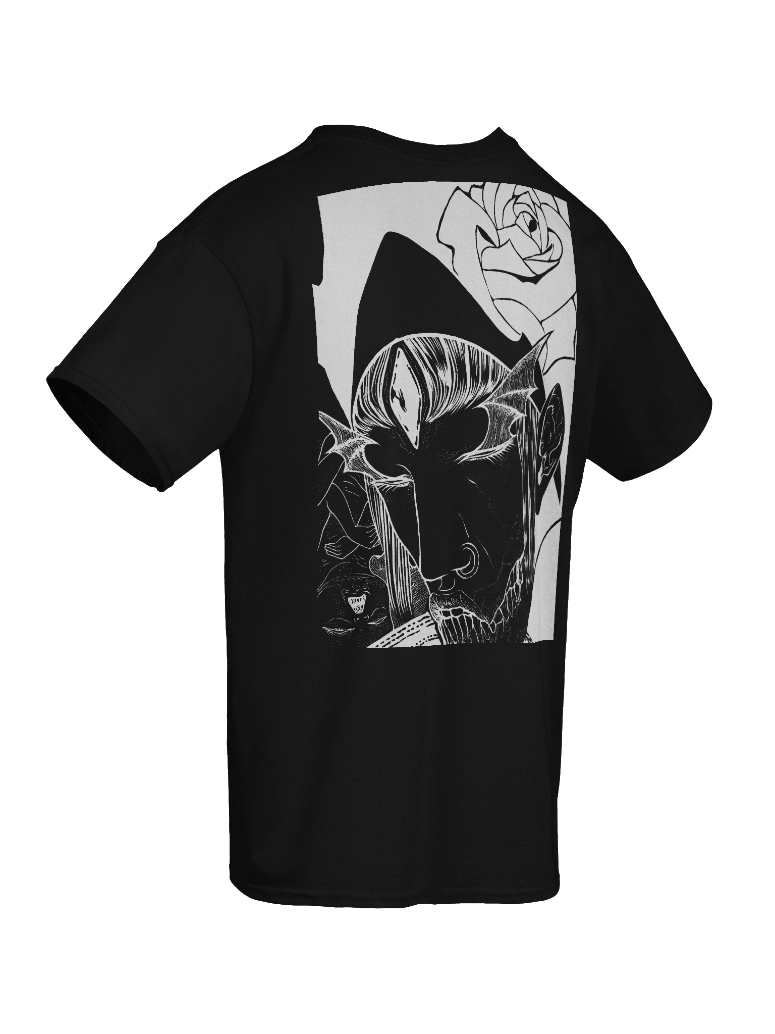 NEKROKVLT Art Series: Rose White Ink. Dual print. product image (20)
