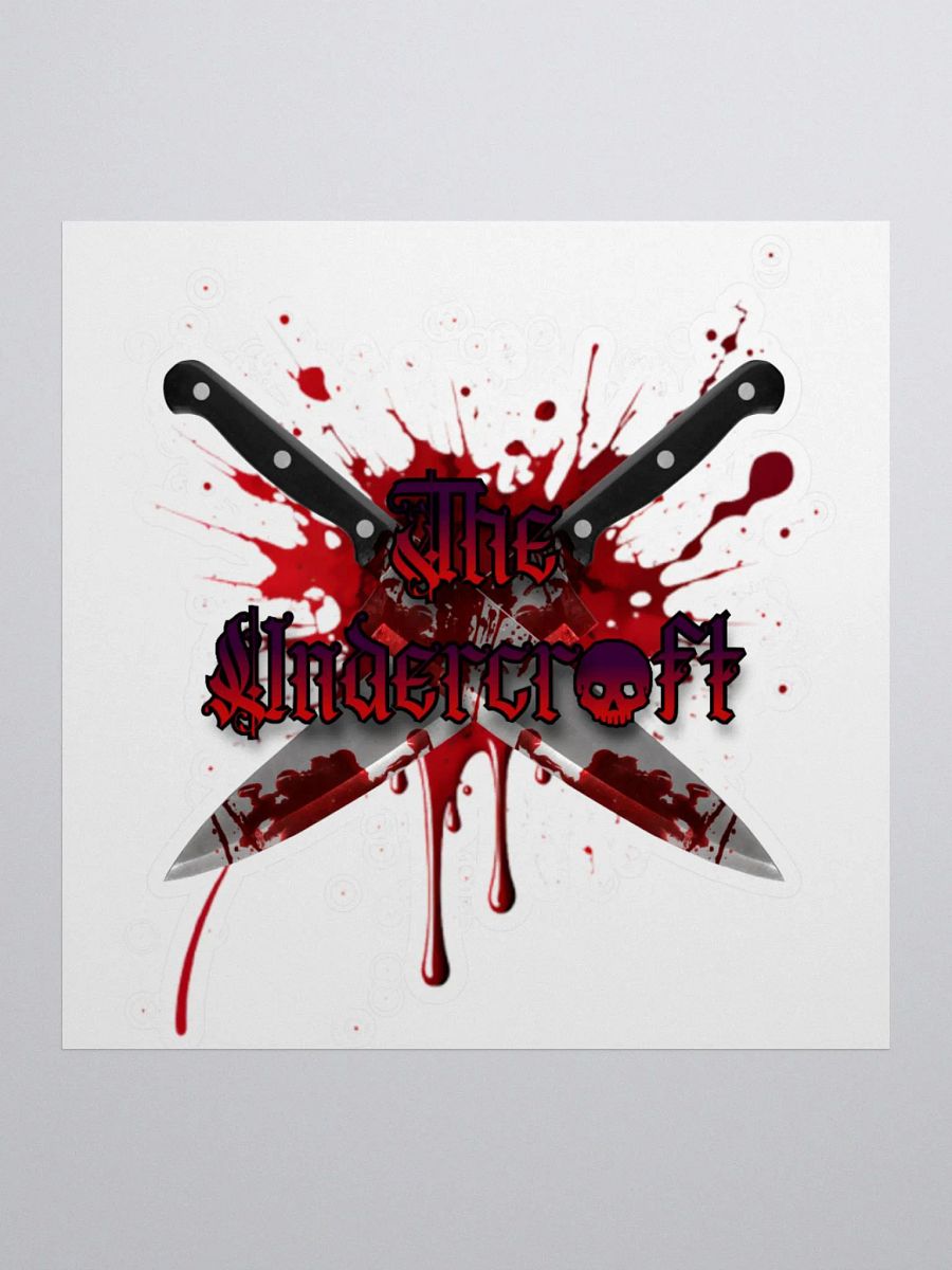 Bloodied Blades Kiss Cut Stickers product image (3)
