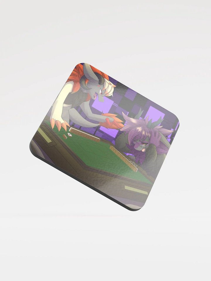 Mahjong Lessons Cork Coaster product image (1)