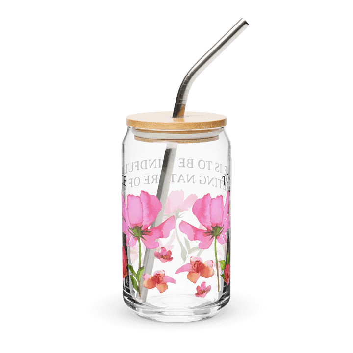 Seneca Quote Can-Shaped Glass product image (2)