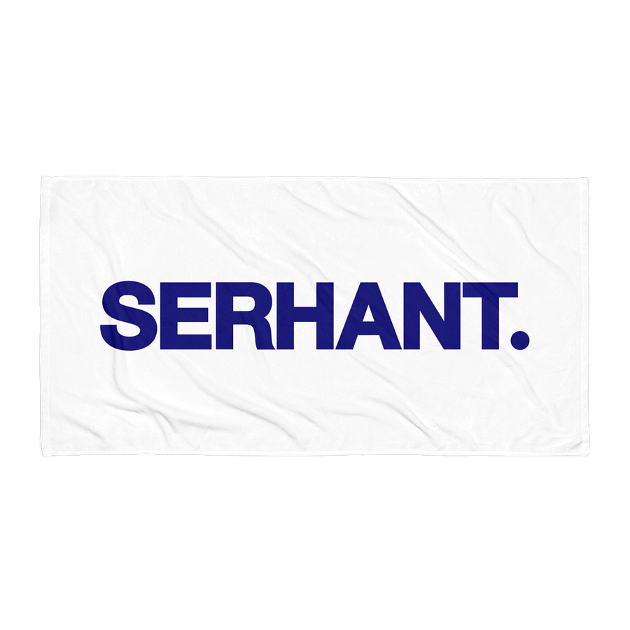 SERHANT. White Beach Towel product image (1)