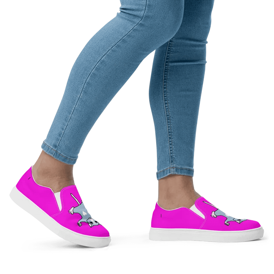 Splat rat PINK slip on canvas shoes (womens) product image (9)