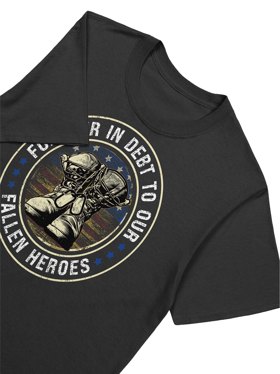 Fallen Heroes - Military Boots Memorial Day Graphic T-Shirt product image (19)