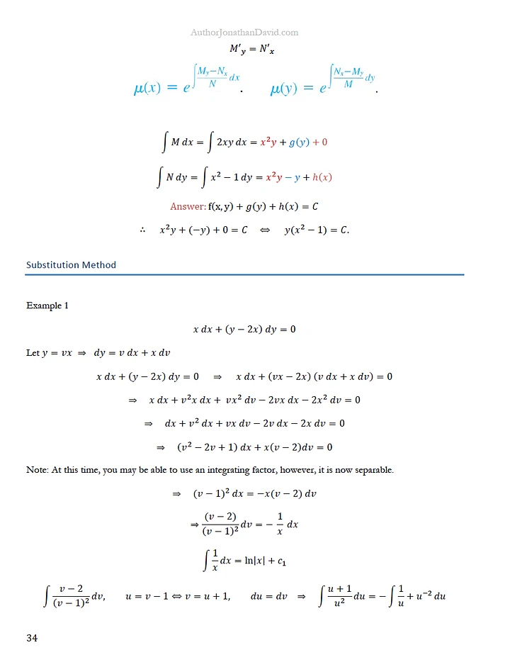 Differential Equations - The Ultimate Cheat Sheet for Math and Physics product image (2)