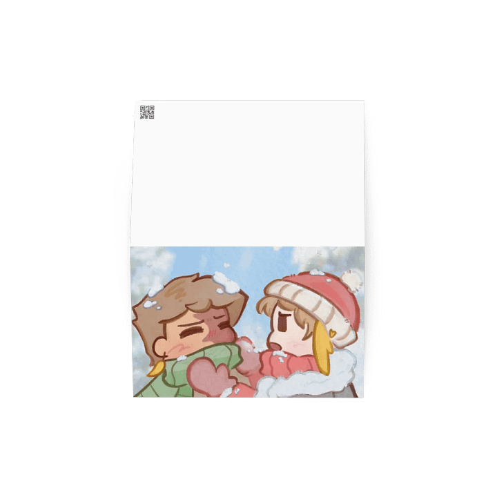 Winter Desert duo - post card product image (2)
