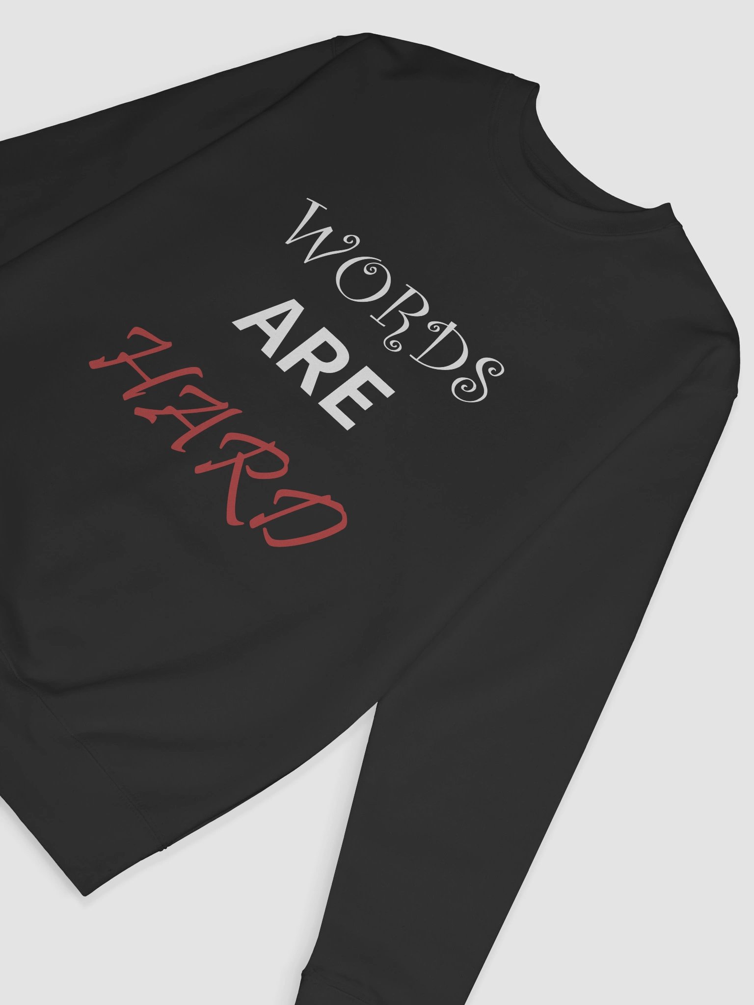 Words Are Hard Hoodie product image (6)