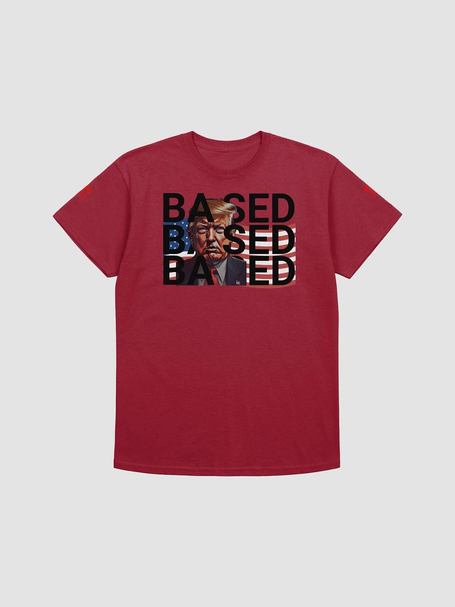 BASED American Flag Mugshot + Bold Letters ~T-shirt 2~ product image (1)
