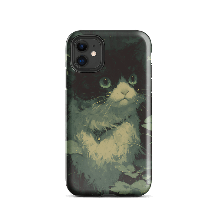 Whimsical Forest Cat iPhone Case product image (2)