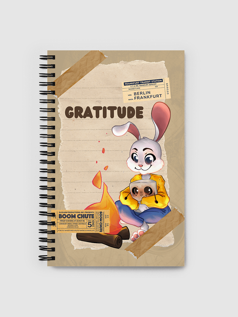 Spiral Gratitude Notebook