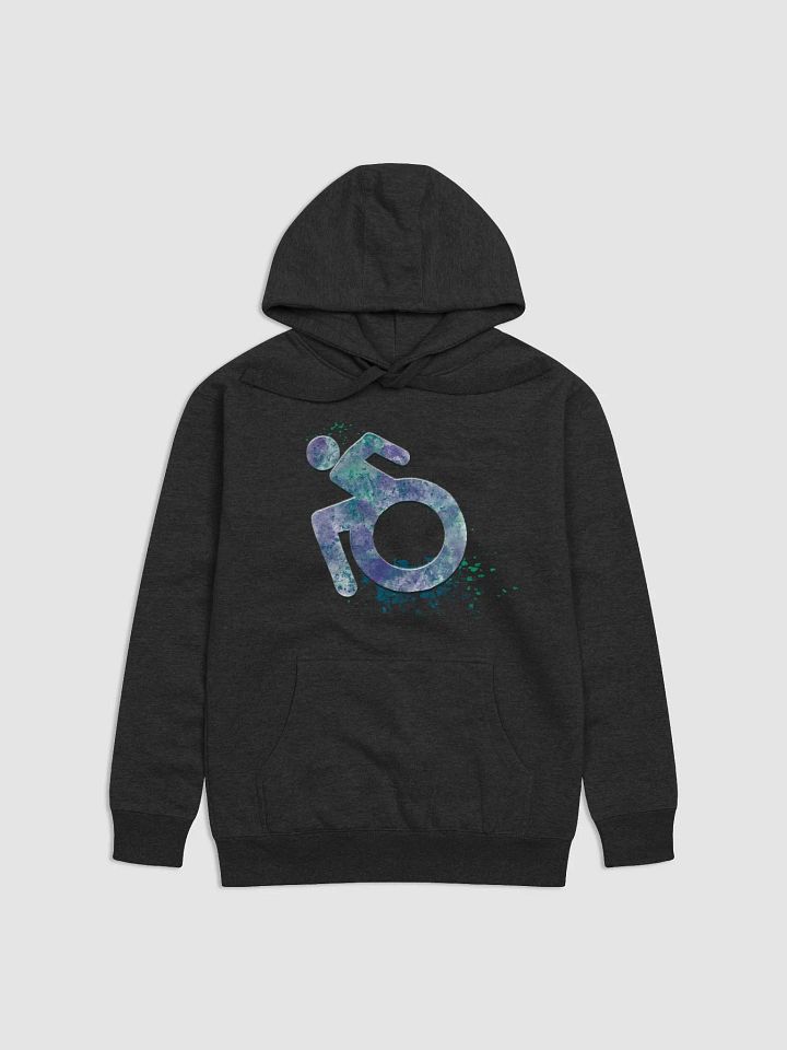 Wheelie, Blue Splash Hoodie product image (1)
