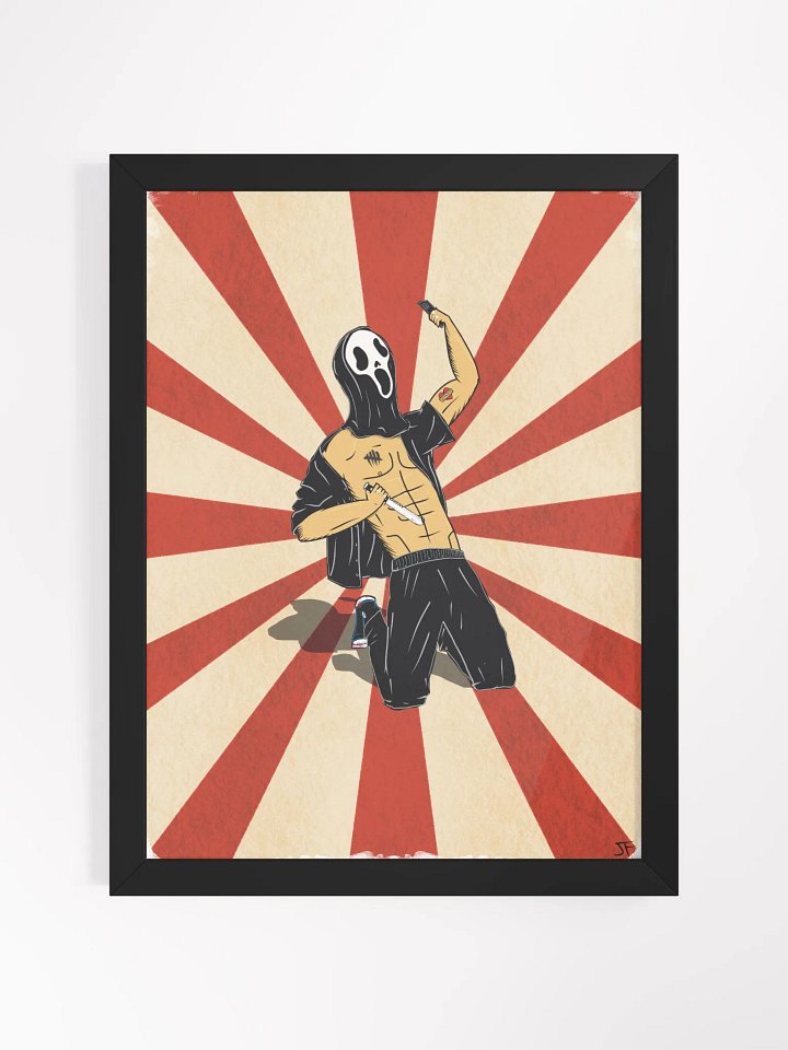 Daddy Ghostface Framed Print product image (1)