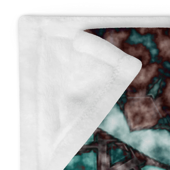Bohemian 6 Pointed Mandala Turquoise and Brown/ product image (2)
