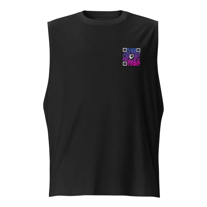 MA Twitch QR Code Muscle Tank product image (1)