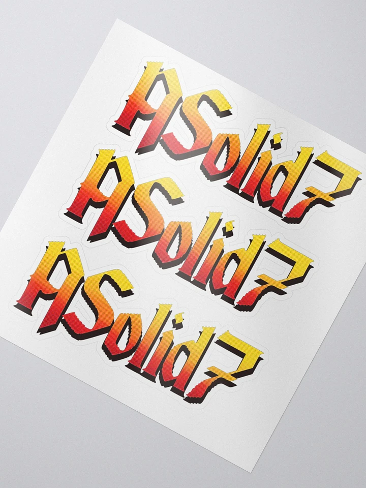 ASolid[7] Noita Style Die Cut Sticker Set product image (1)