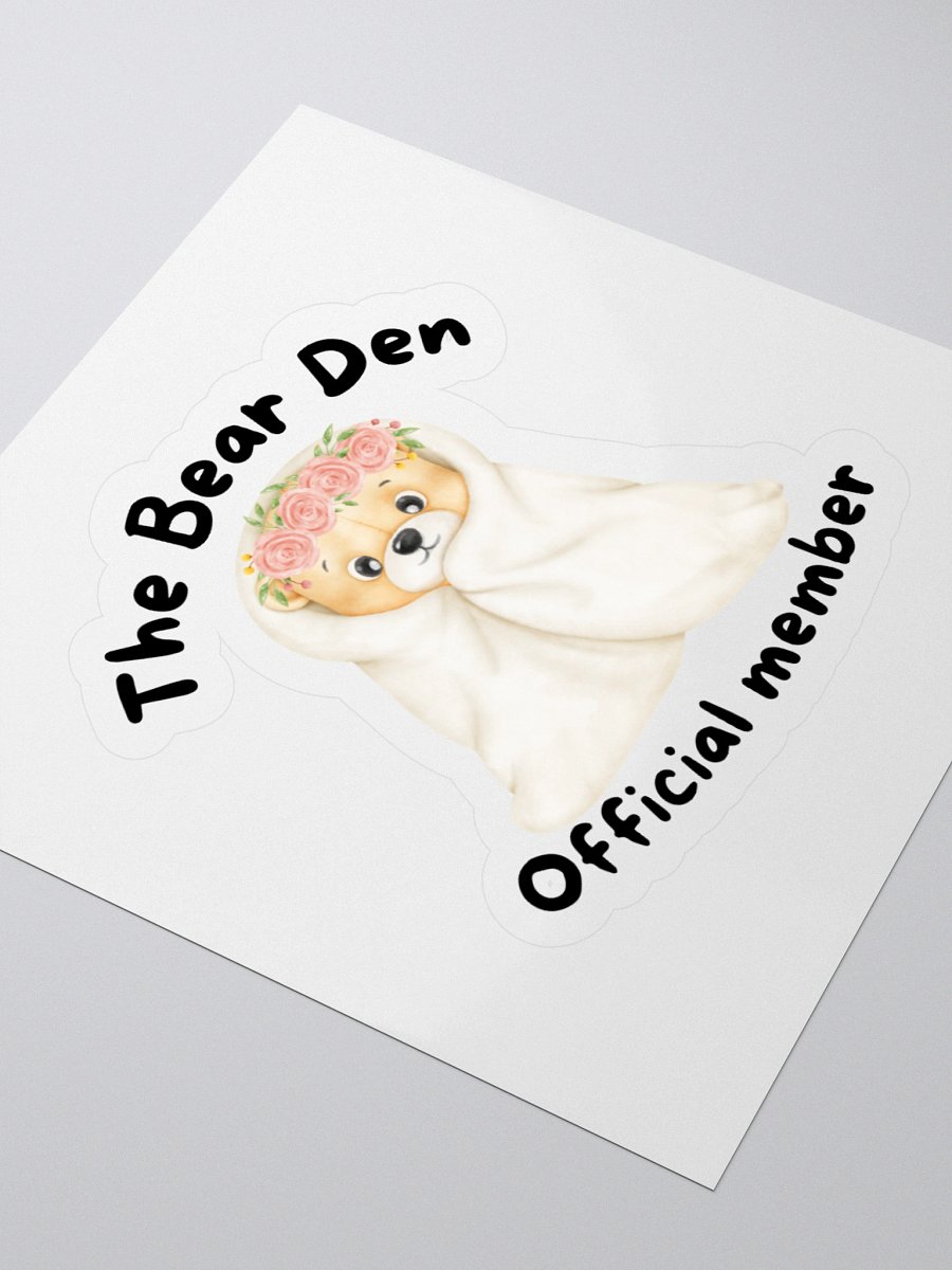 Rosey Bear Kiss Cut Stickers product image (9)