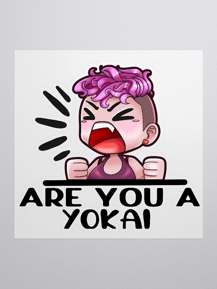 ARE YOU A YOKAI Sticker product image (1)