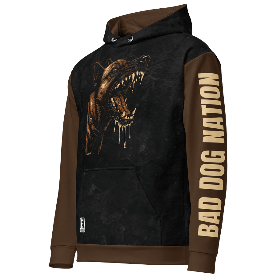 Never Back Down - Premium Adult Unisex All Over Print Hoodie product image (2)
