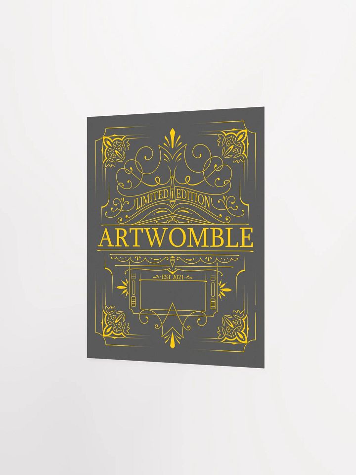 Artwomble Poster - Grey product image (6)
