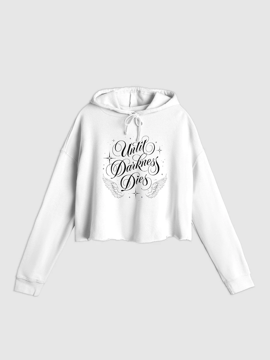 Until Darkness Dies (wings design) Women’s Lightweight Cropped Hoodie product image (25)