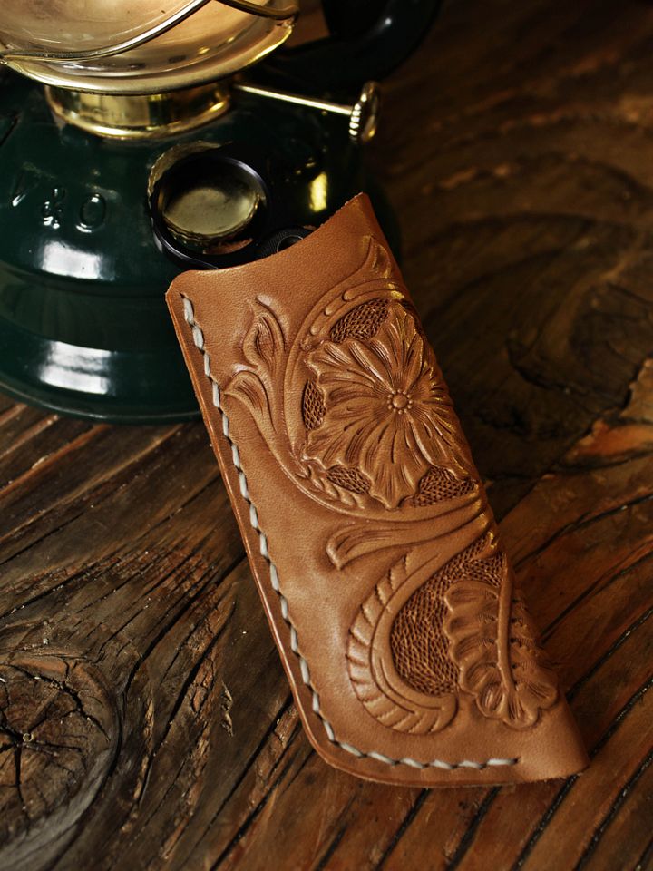 Knife Pocket Slip +Belt loop (Tooled) product image (2)