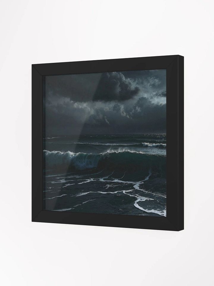Nocturnal Waves Framed Print product image (14)