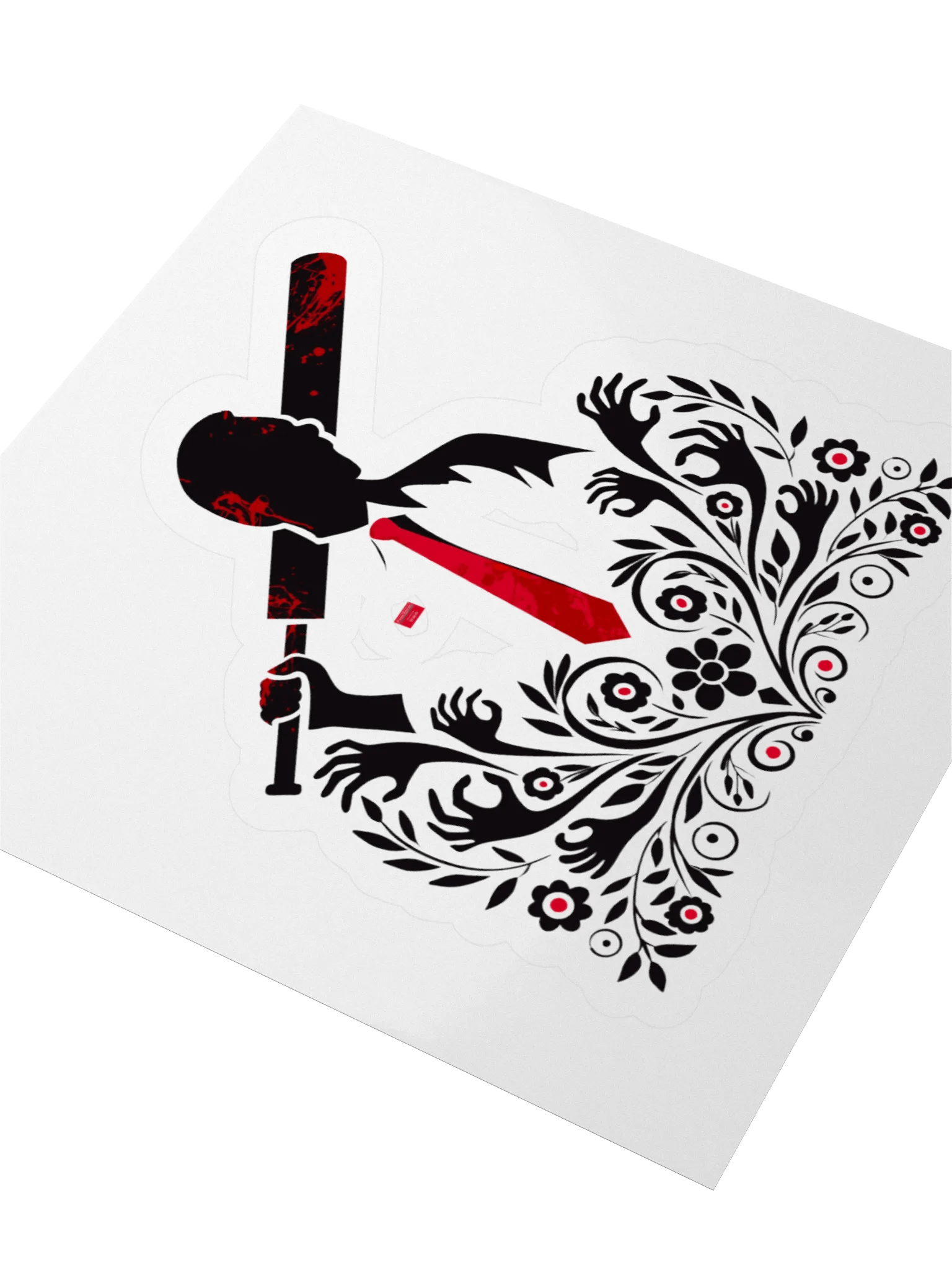 Shaun of the Dead Stickers – Kiss-Cut Vinyl Horror Comedy Movie Decals product image (5)