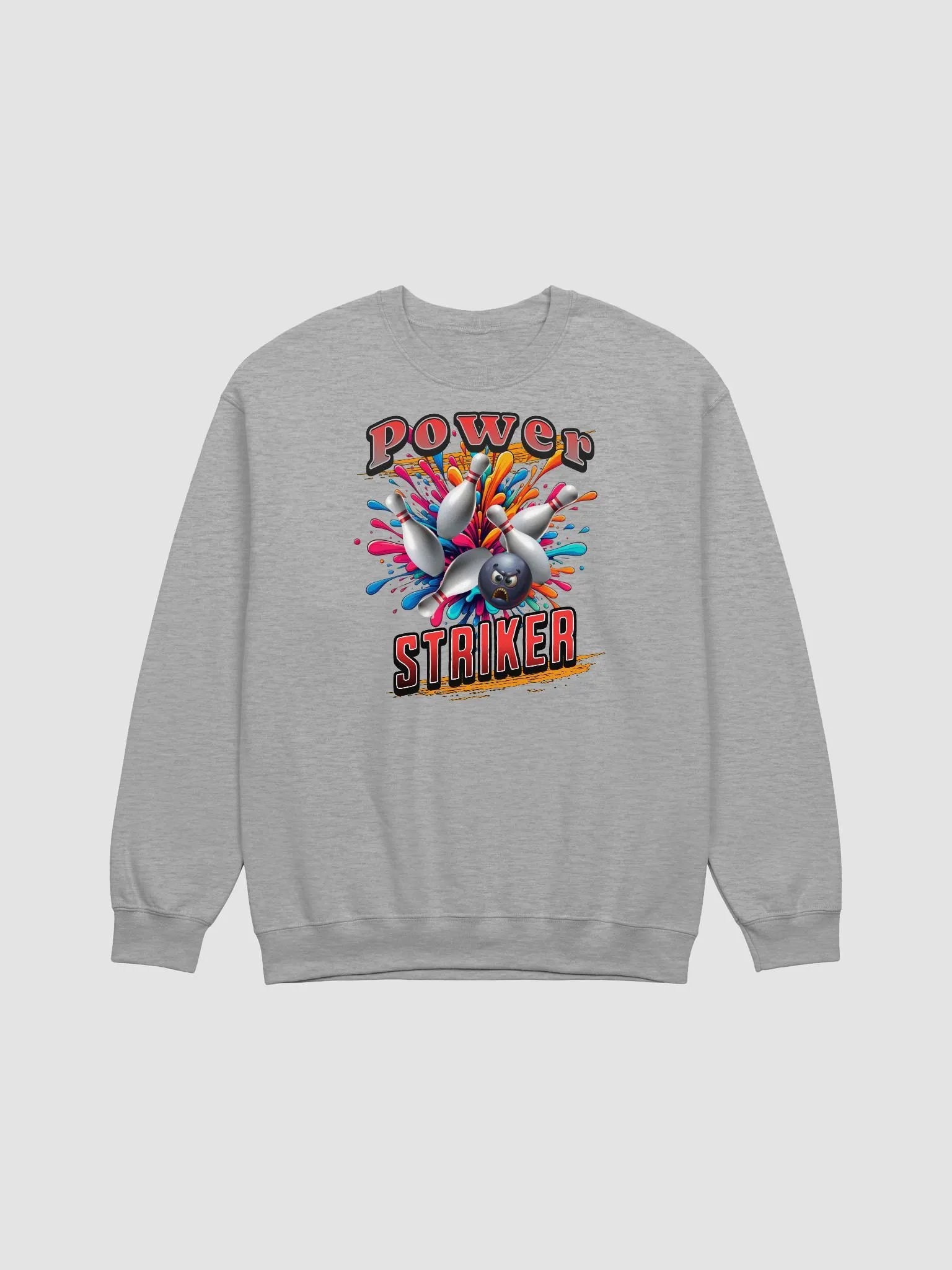 Power Striker Bowling Intense Crewneck Sweatshirt product image (1)