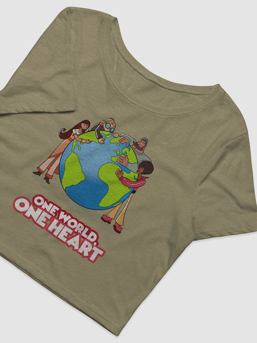 One World One Heart | Women's Crop Tee product image (15)
