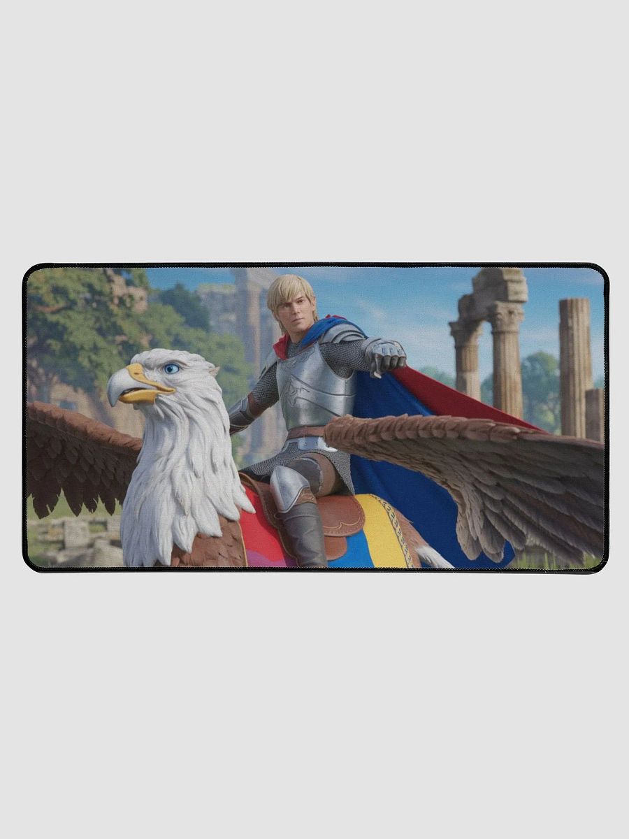 ALFOMBRILLA DE ESCRITORIO EL RUBIUS MONTADO EN UN GRIFO product image (1)