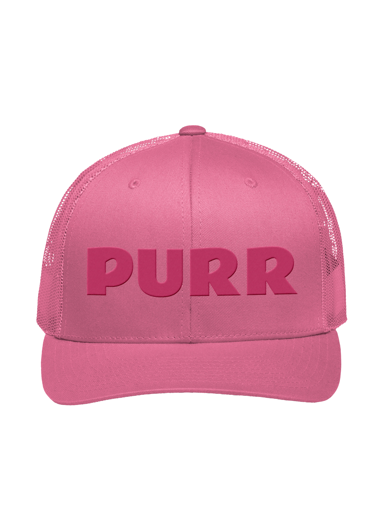 Embroidered PURR Hat - Pink Thread Collection product image (2)