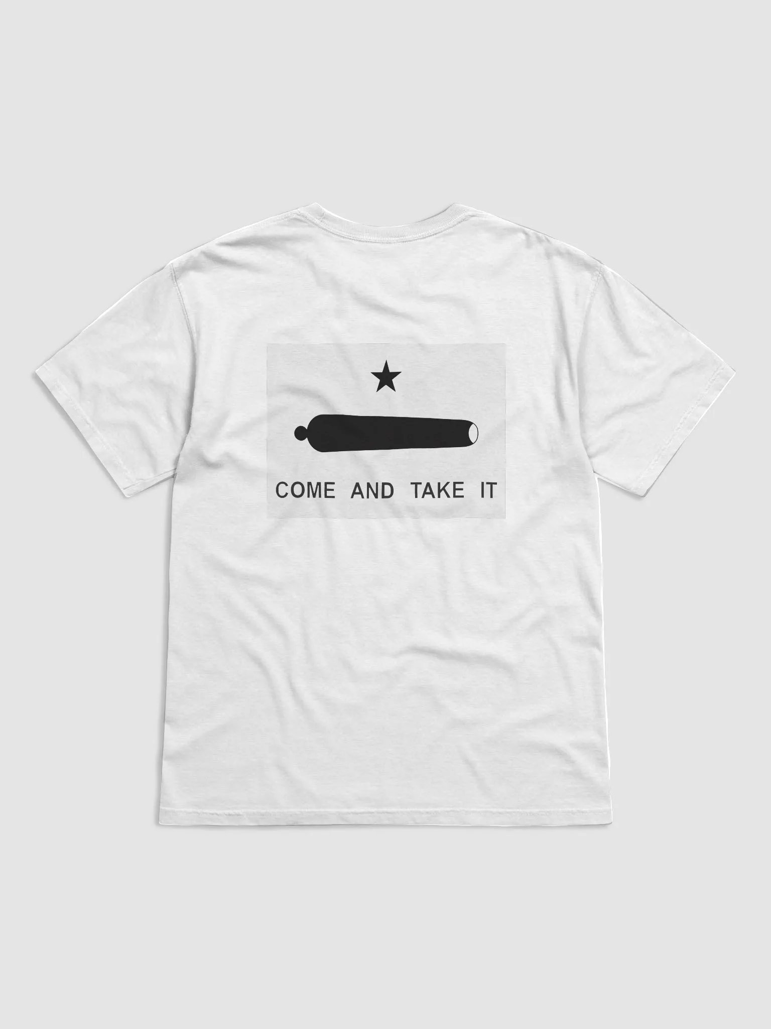The Gonzales Original – “Come and Take It” Tee (White) product image (2)