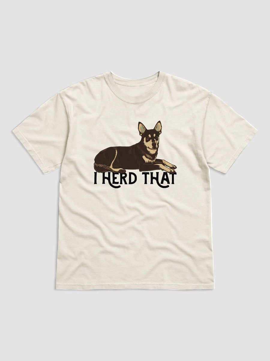 I Herd That T-Shirt | Funny Australian Kelpie (Brown) Shirt for Herding Dog Owners product image (28)