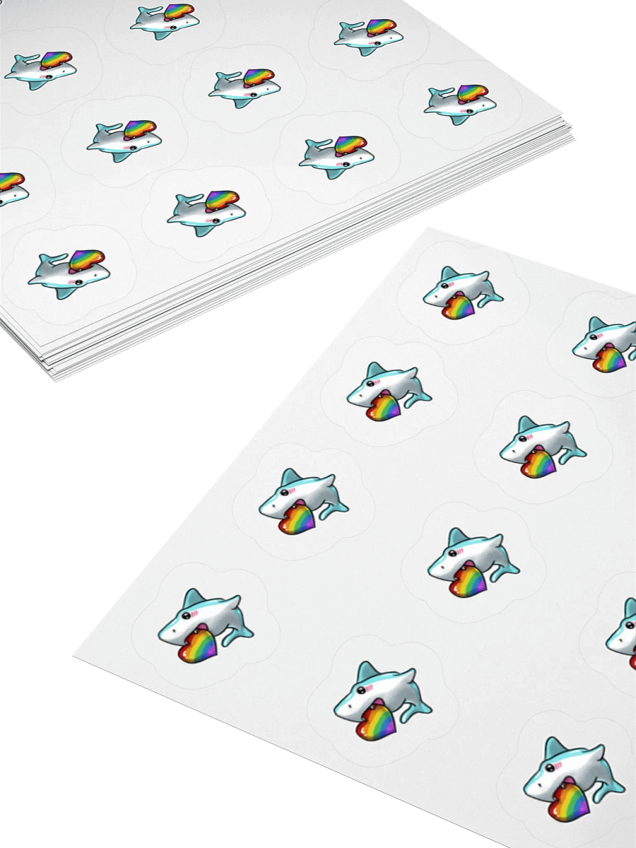 Sharky Pride Sticker Mini Sheet product image (4)