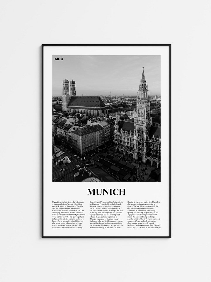 Munich 01 Newspaper Poster product image (1)