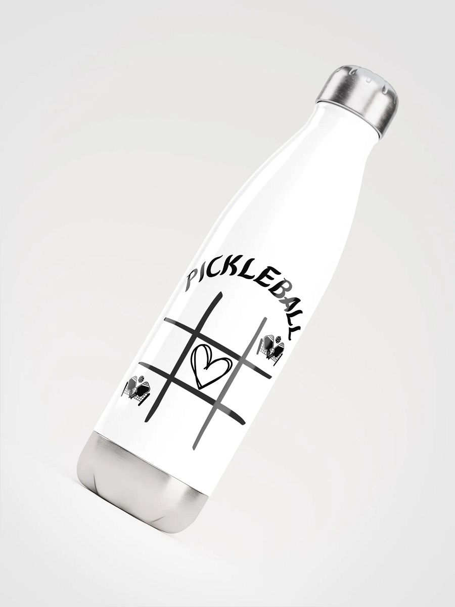 Pickleball Tac Minimalist Stainless Steel Water Bottle product image (1)