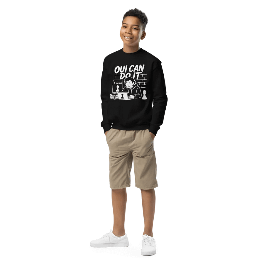 Oui Can Do It - Youth Sweatshirt product image (1)
