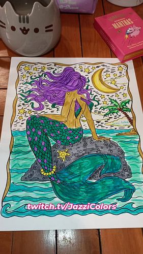 🌸✨ My Monday was super chill...

#arttherapy #twitch #cozygamer #coloringpages #selfcare