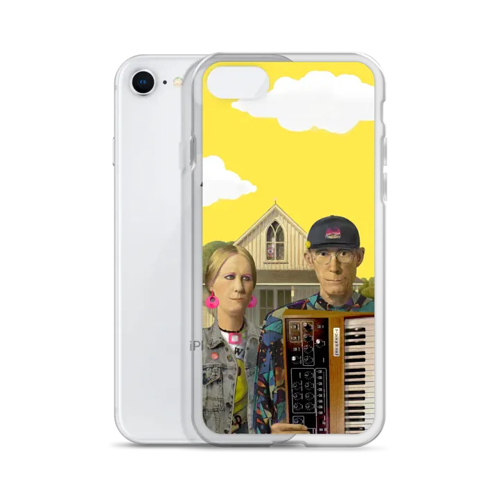 American Prophet by Frank Fonik, Techno EDM Clear Case for iPhone® product image (2)