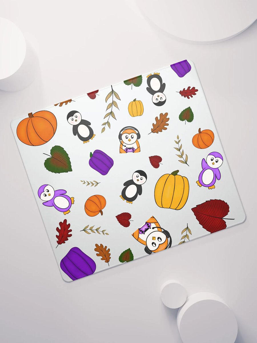 Autumn Gamer Penguin Mouse Pad product image (11)