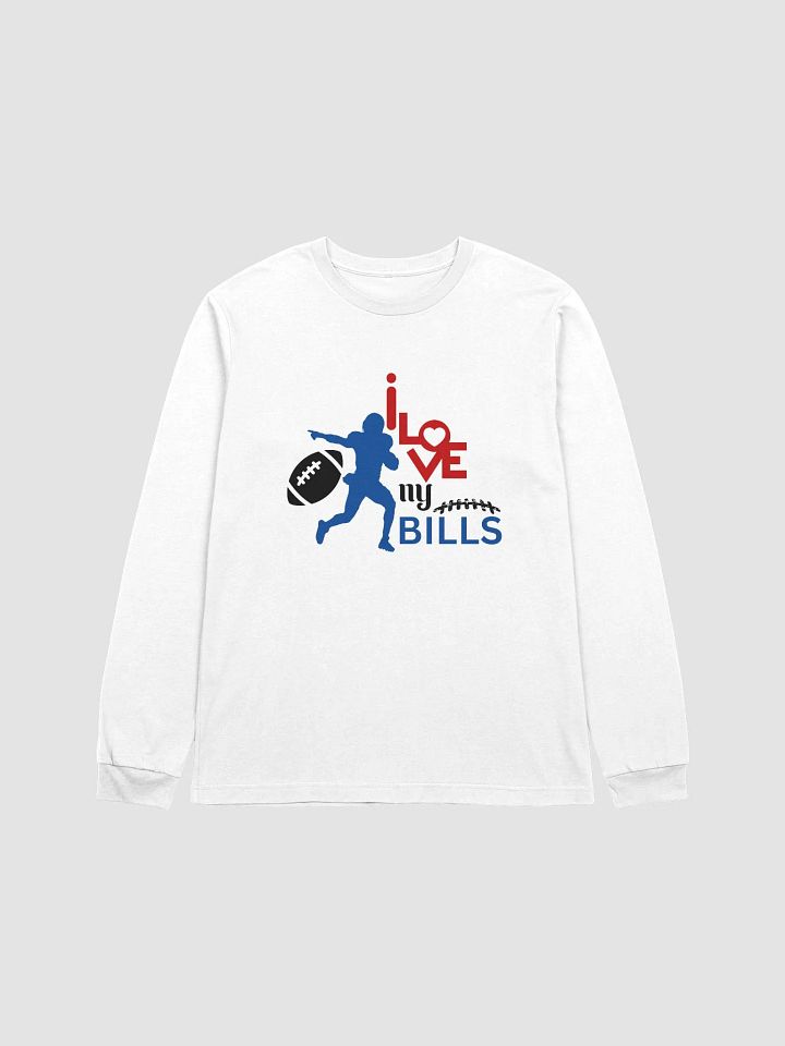I Love Bills T-Shirt: Finance Humor Design product image (1)