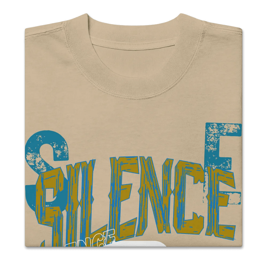 Silence in a world that can not be silenced t-shirt product image (3)