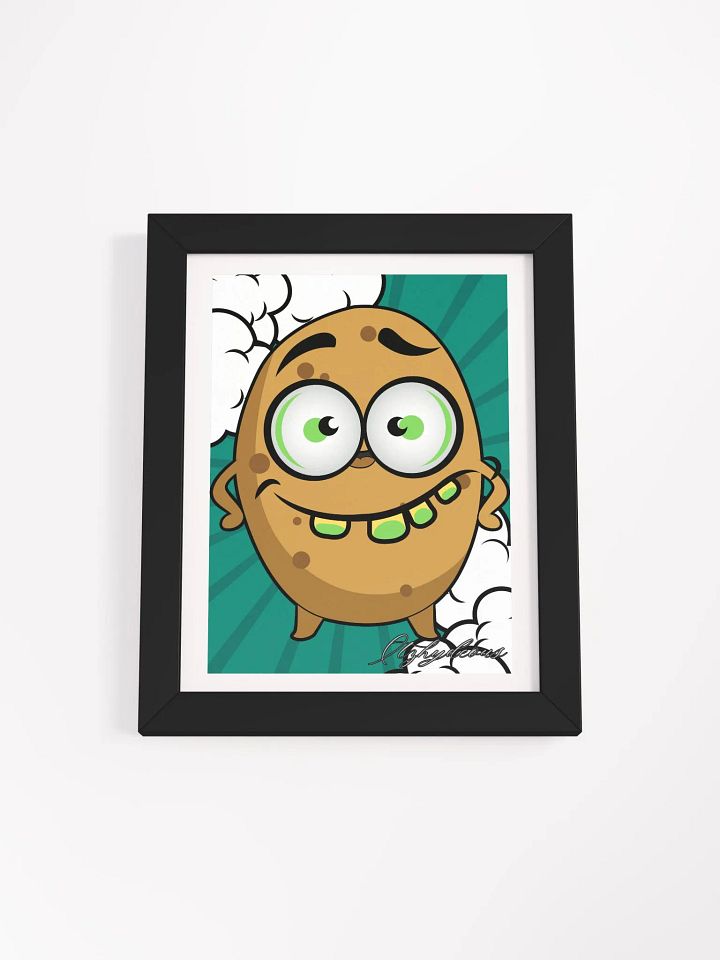 Energetic Grin Matte Poster product image (1)
