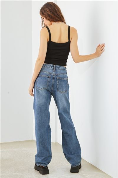Distressed jeans product image (2)
