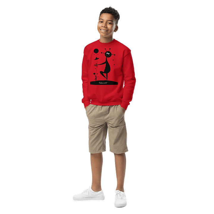 Gildan Youth Crew Neck Sweatshirt product image (1)