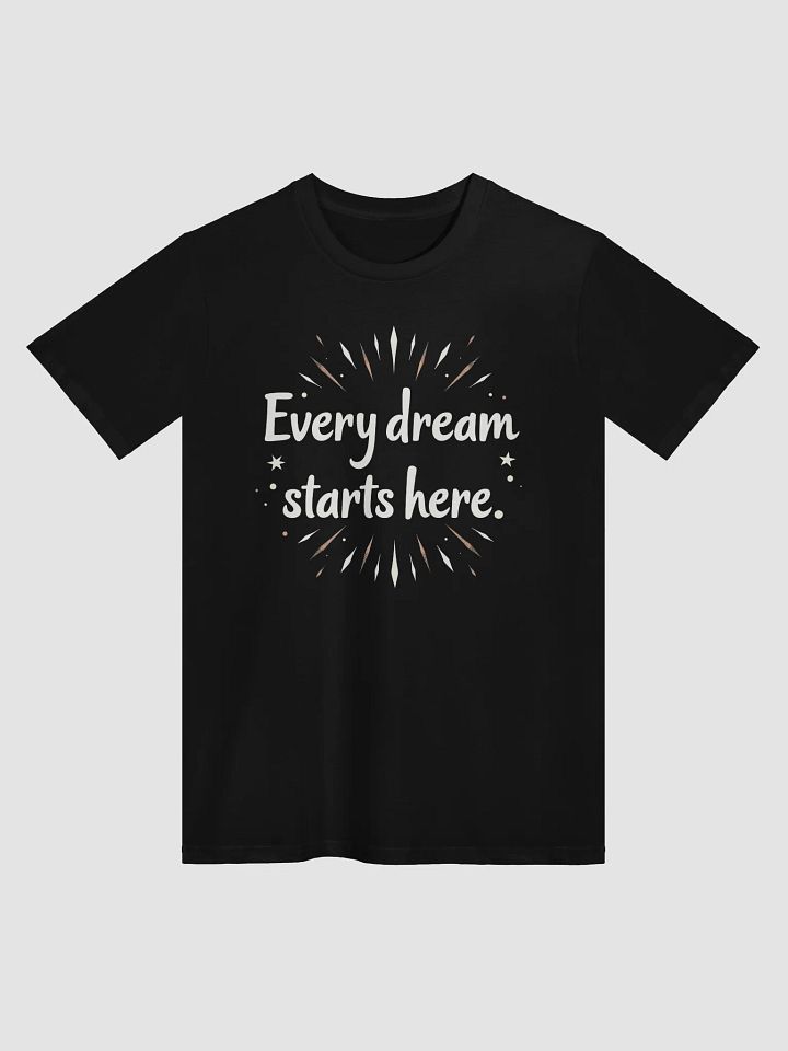 Every Dream Starts Here — The Shawn Mendes Inspired T-Shirt That Ignites Your Journey to Greatness product image (1)